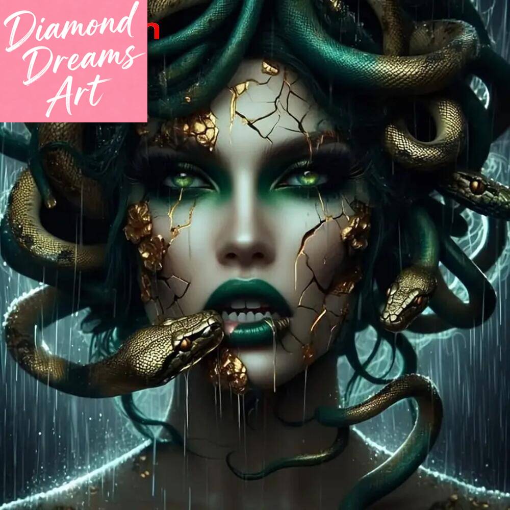 Resin Art For Beginners - لوحة فسيفساء ماسية بدون إطار، بتصميم