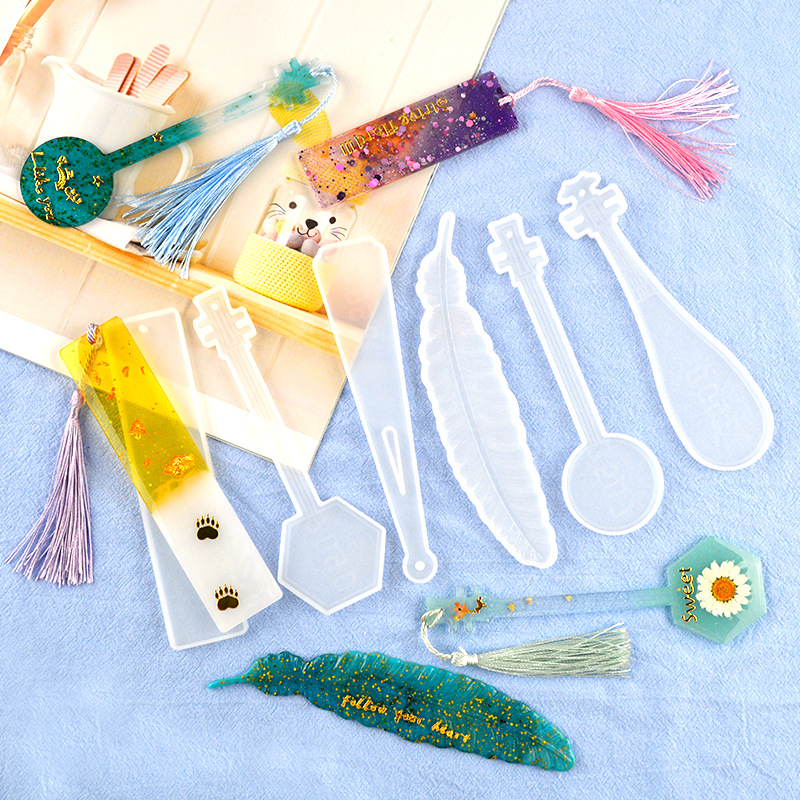 Resin Art Bookmark - لتقوم بها بنفسك الأشعة فوق البنفسجية
