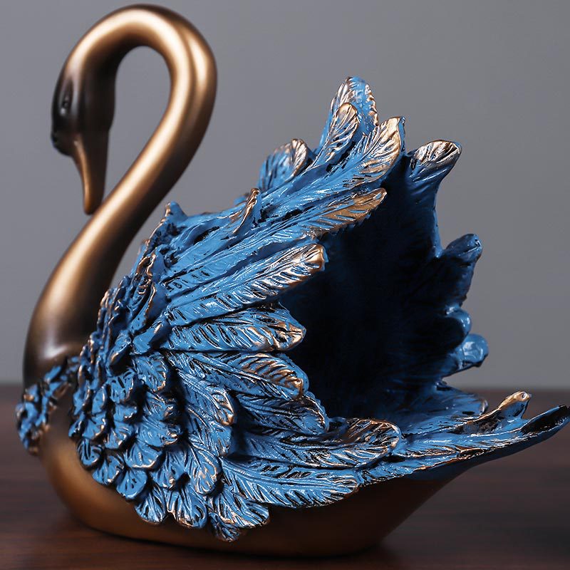 تمثال البجعة لديكور المنزل ، ن - مراجعة Resin Art For Wedding Gift وسعره