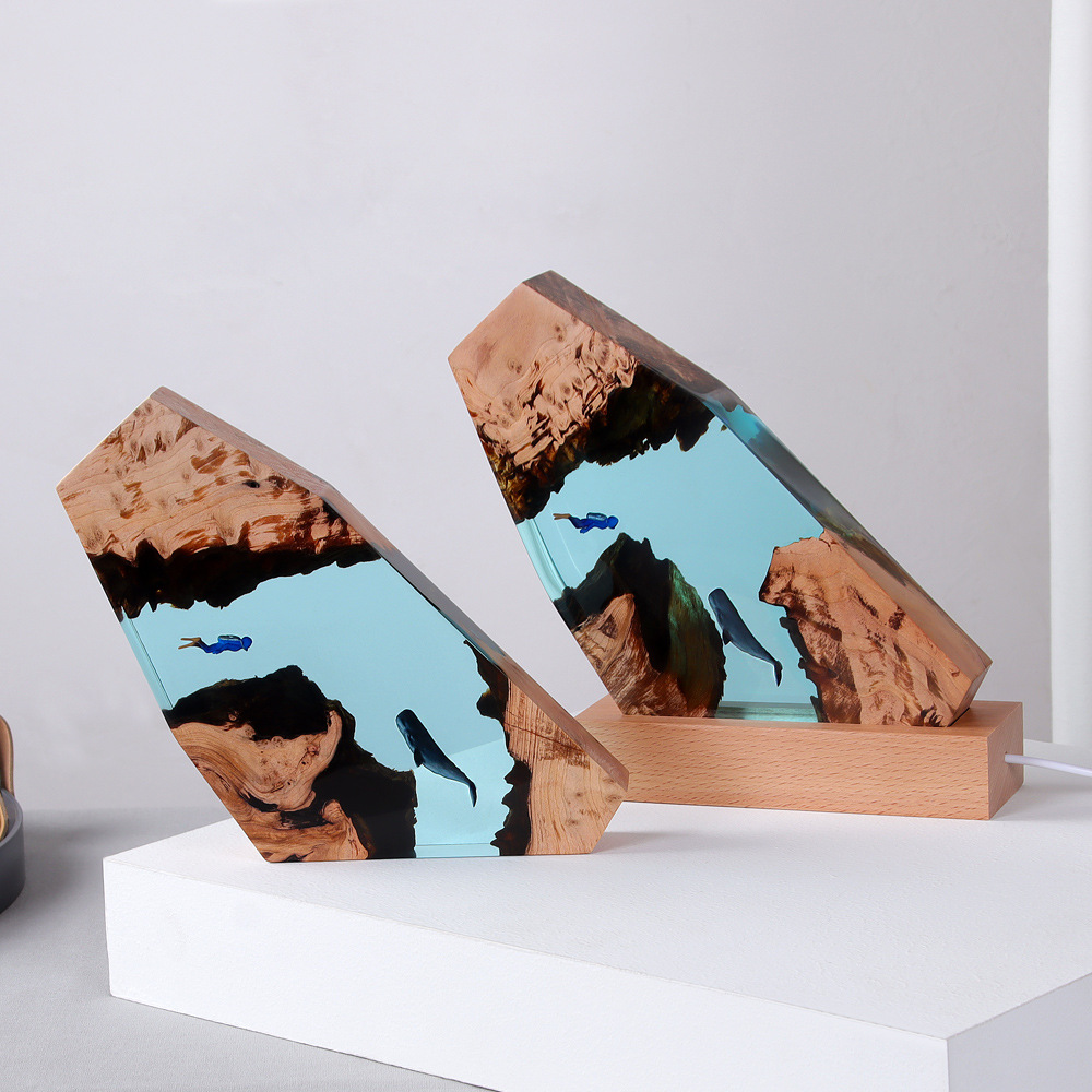 ديكور منزلي جديد على شكل غواصة - مراجعة Resin Art For Wedding Gift وسعره