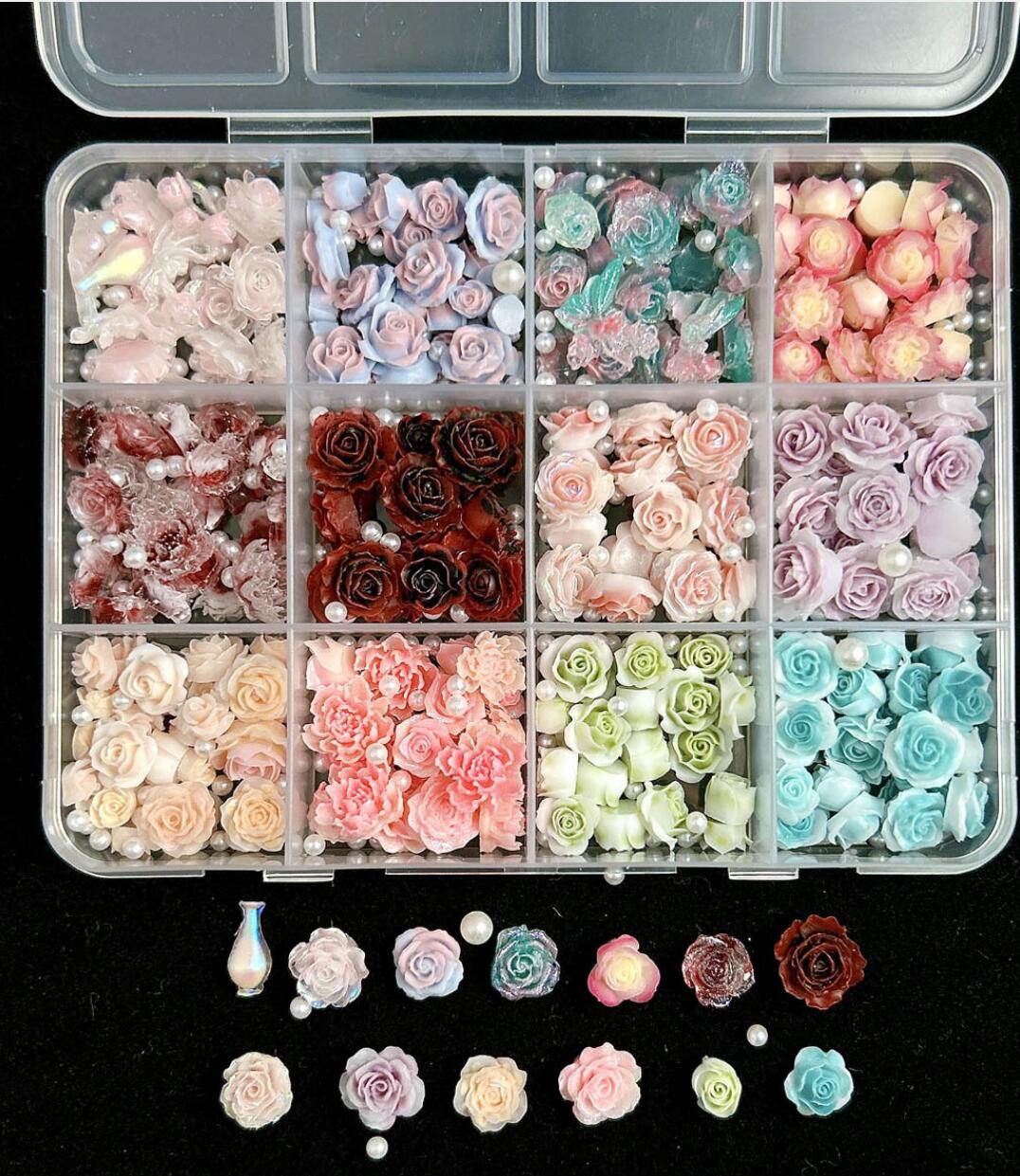 12 شبكة ثلاثية الأبعاد مختلط ا - مراجعة Resin Art Of Rose وسعره