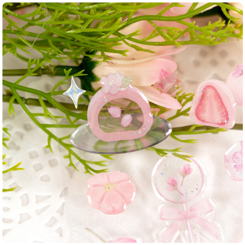 النمط الياباني ساكورا كريستال  - مراجعة Resin Art Sticker وسعره