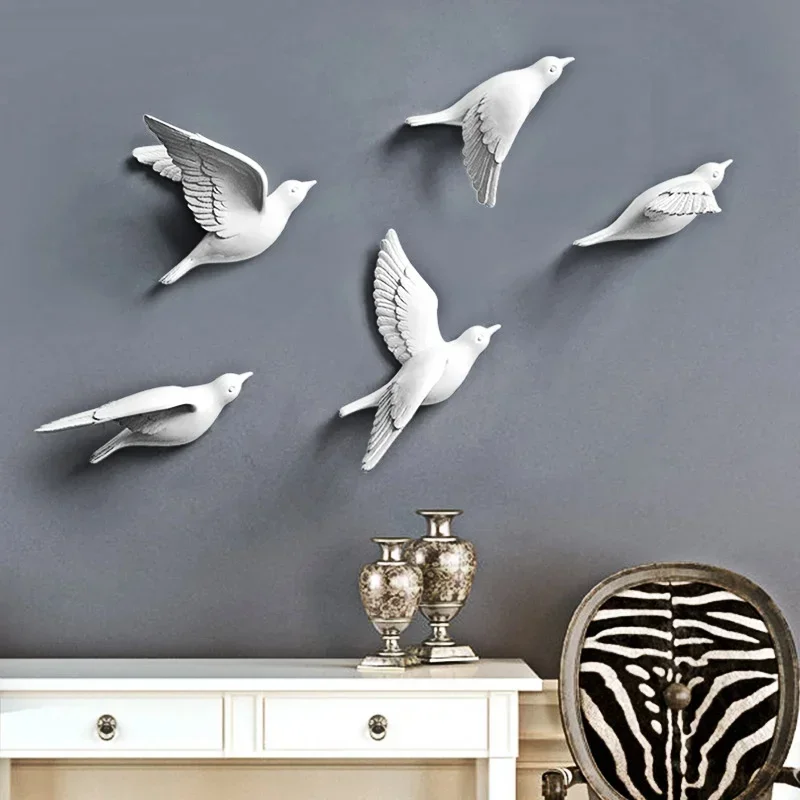 الأوروبي الراتنج الطيور الجدار - مراجعة Resin Art Sticker وسعره