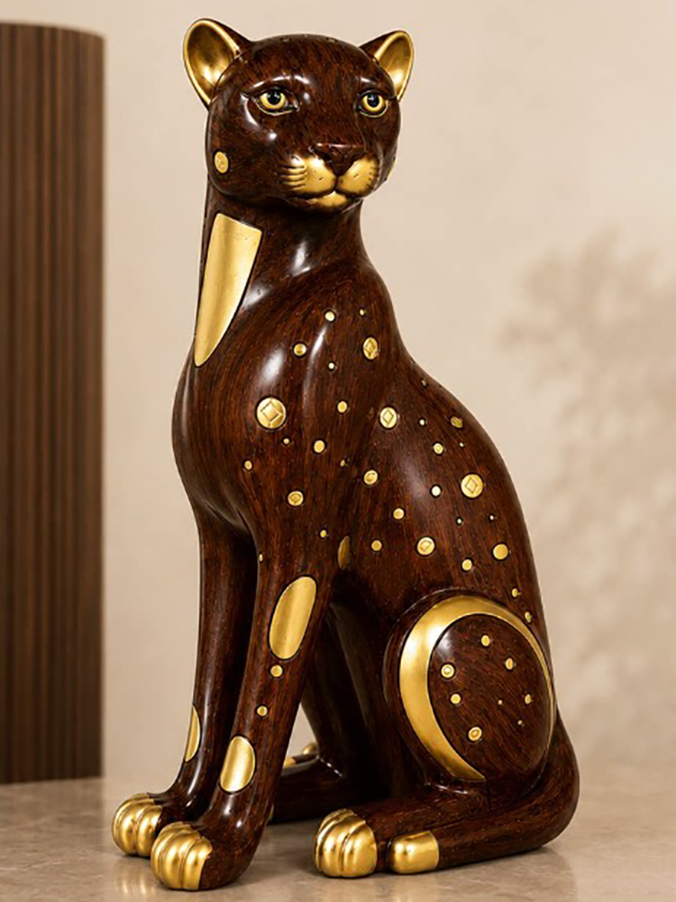 ديكور منزلي: تمثال فني على شكل - مراجعة Resin Art With Wood وسعره