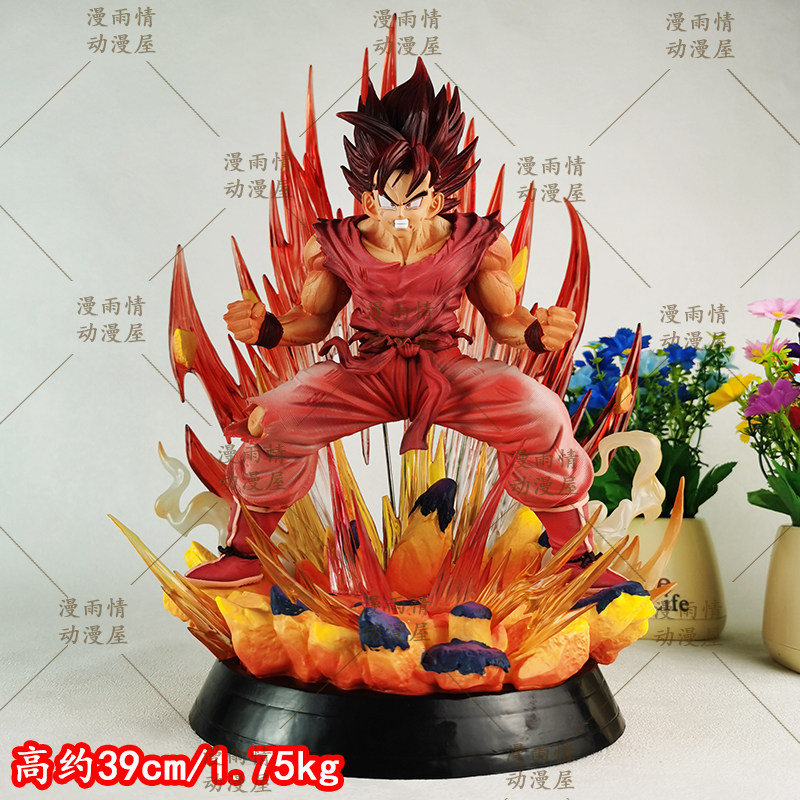 تمثال سون غوكو كايوكين من دراغ - مراجعة Resin Art Goku وسعره