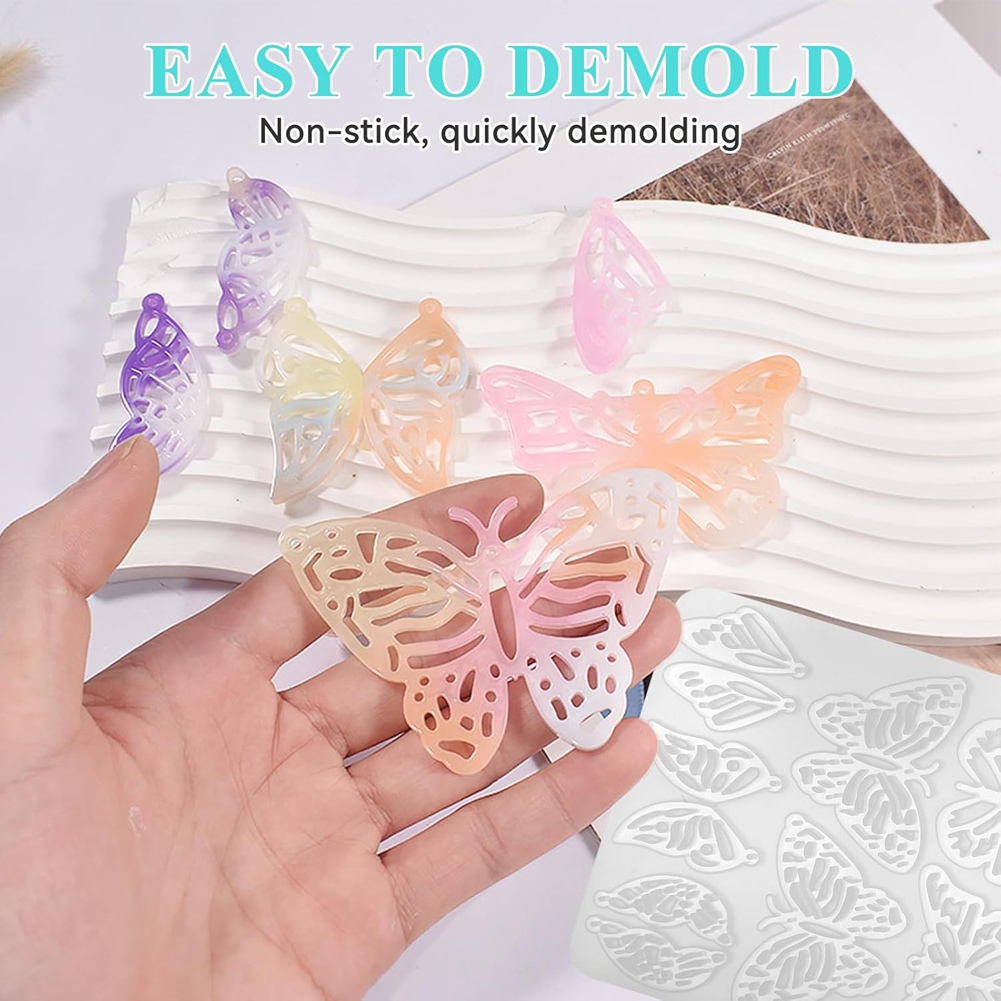 طقم قوالب أقراط من الراتنج A95 - مراجعة Resin Art Earrings Kit وسعره