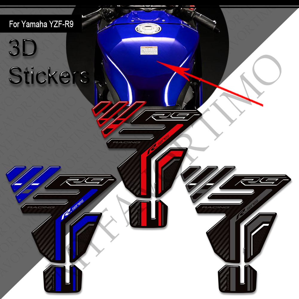 YZFR9 2025 خزان وقود دراجة نار - مراجعة Resin Art Sticker وسعره