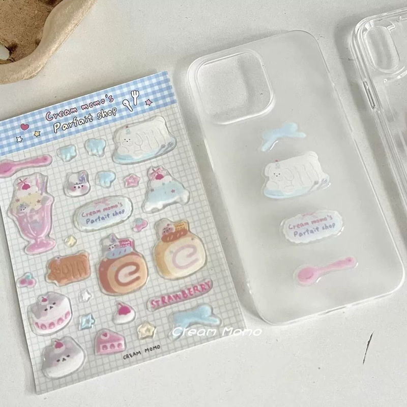 لطيف الكرتون سويتي القط هلام ا - مراجعة Resin Art Sticker وسعره